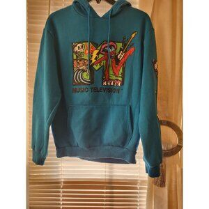 vintage style retro‎ Y2K MTV hoodie size medium